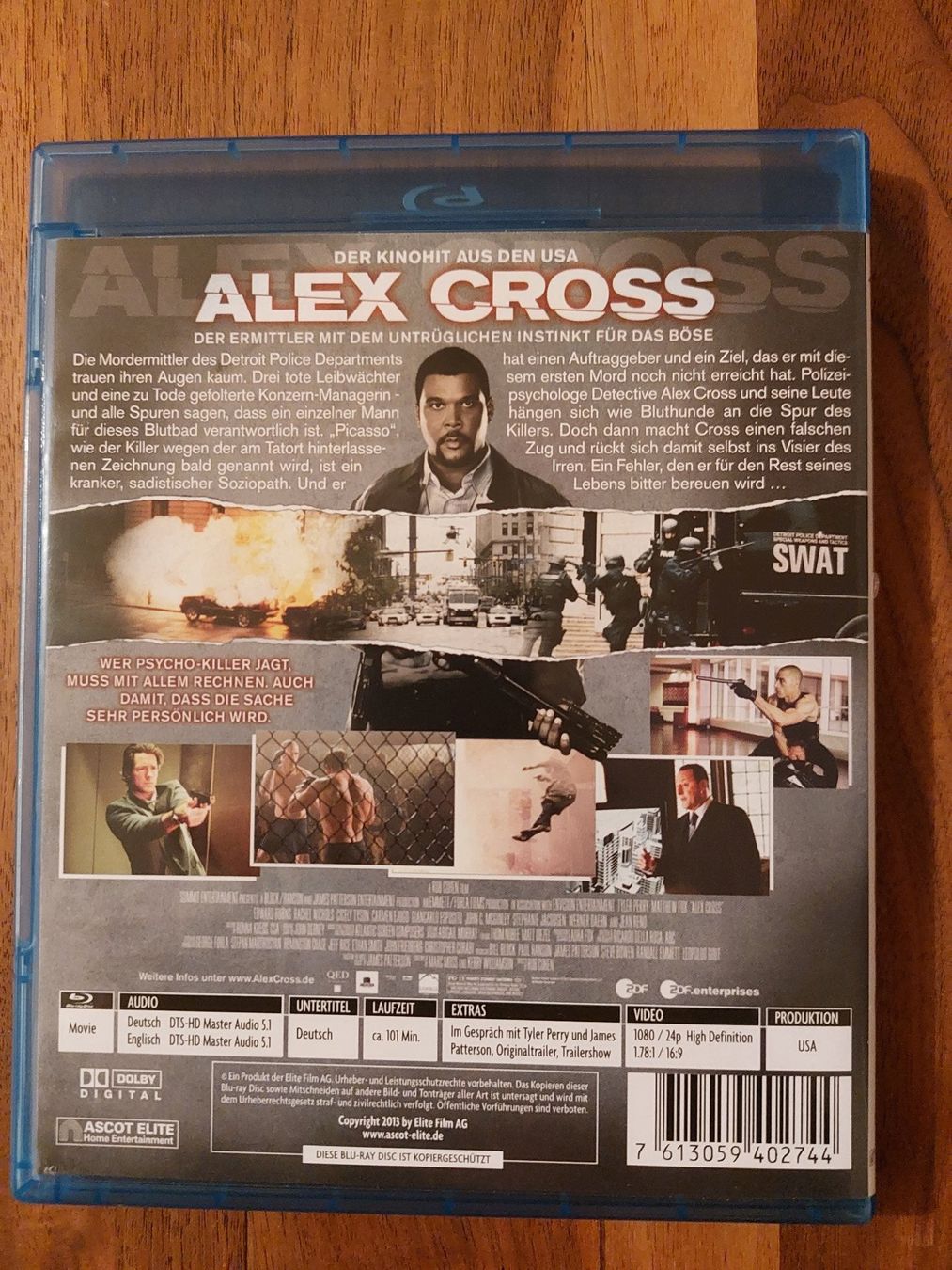 Tutti i DVDs: Blu Ray - Alex Cross – Usato da Rheinfelden venduto da FilmAuktion 1