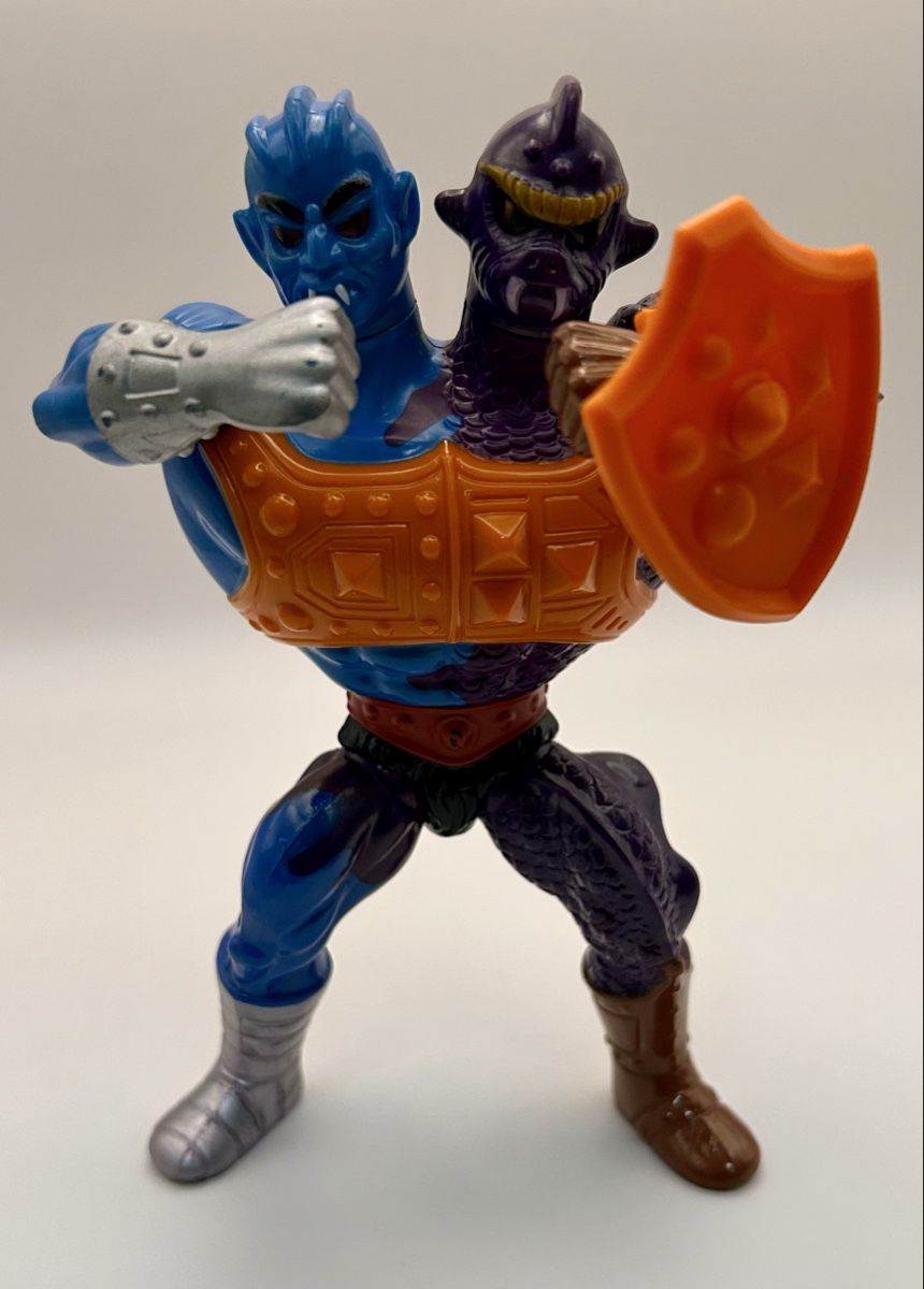 Masters of the Universe Statuette: MOTU Vintage Two Bad Figur komplett mit Mini-Comic – Usato da Oberhasli venduto da Schneeschueh 1