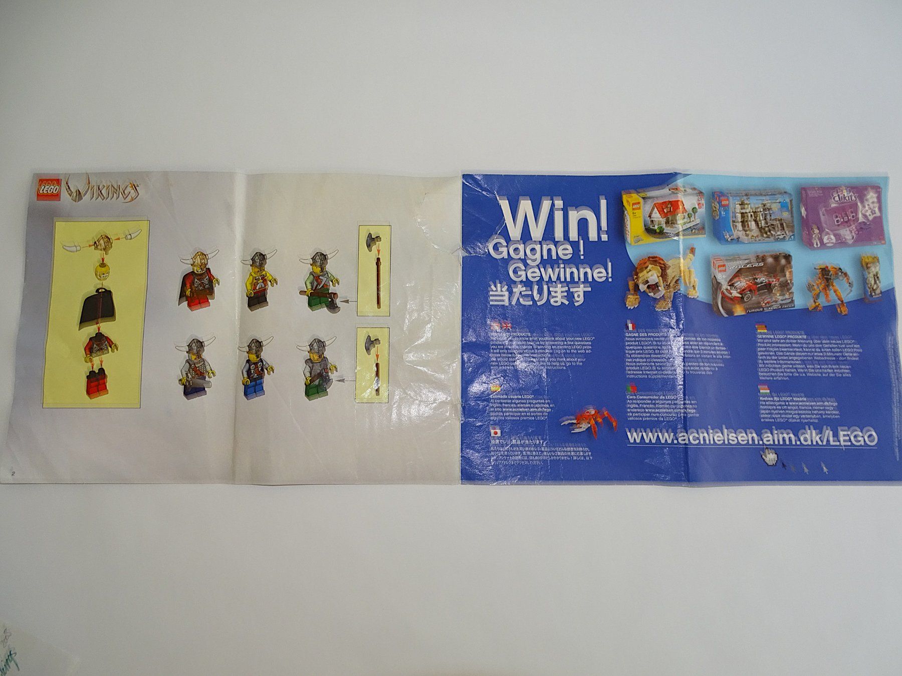 Lego Kit di costruzioni: Lego Vikings 7018 Fragmente – Usato da Burgdorf venduto da vor_5cls 5