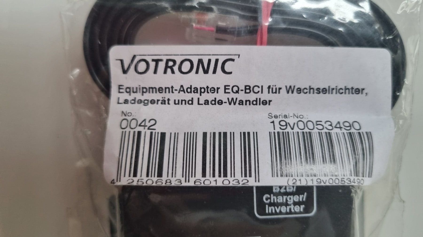 Unità & Adattatore: EQ BCI Votronic Adapter Wohnmobil Camper – Nuovo e nell'imballaggio originale da Fürigen venduto da Bucheli59 1