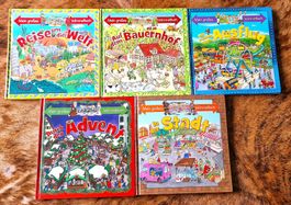 Kinder Wimmelbuch Set 5 Stück