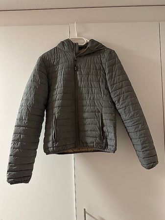 Rifle Daunenjacke grau - Grösse M