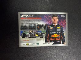 Topps Turbo Attax 2025 Max Verstappen 116