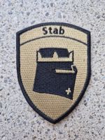*** Badge Panzer Stab mit klett ***