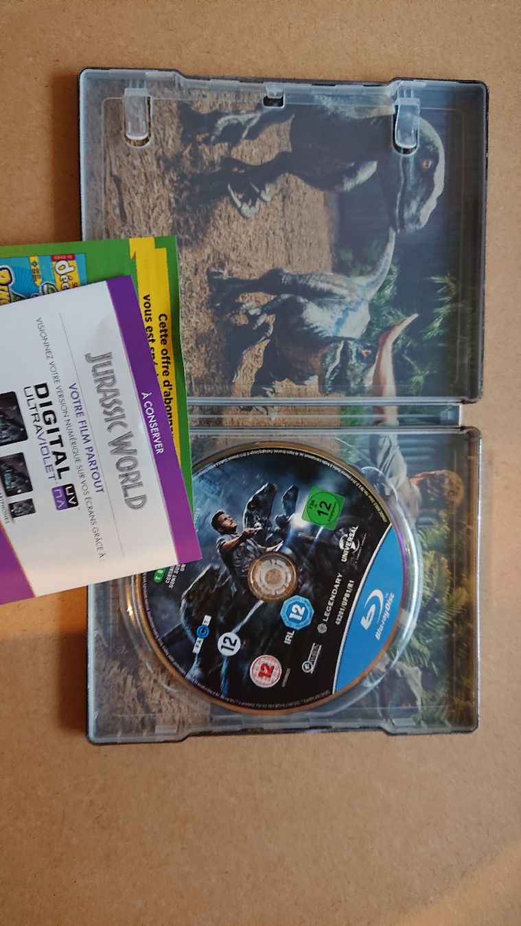 Tutti i DVDs: Jurassic World Blu-ray Steelbook  – Usato da Chur venduto da FreakofRarity 2