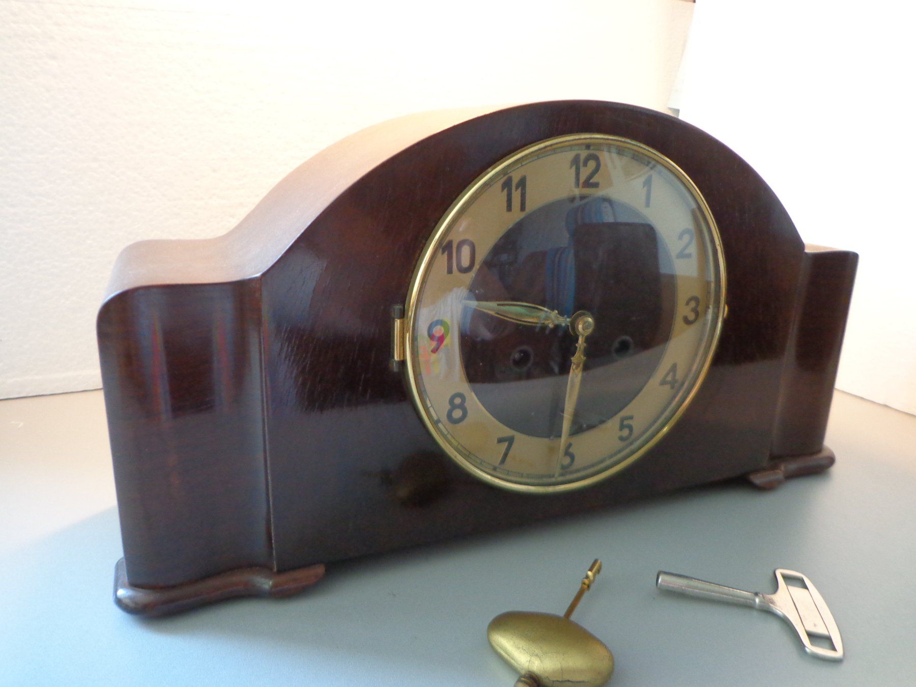 Orologi da terra & Orologi da parete: Tischuhr Buffetuhr Standuhr antik – Usato da Hinterkappelen venduto da Roku5 1