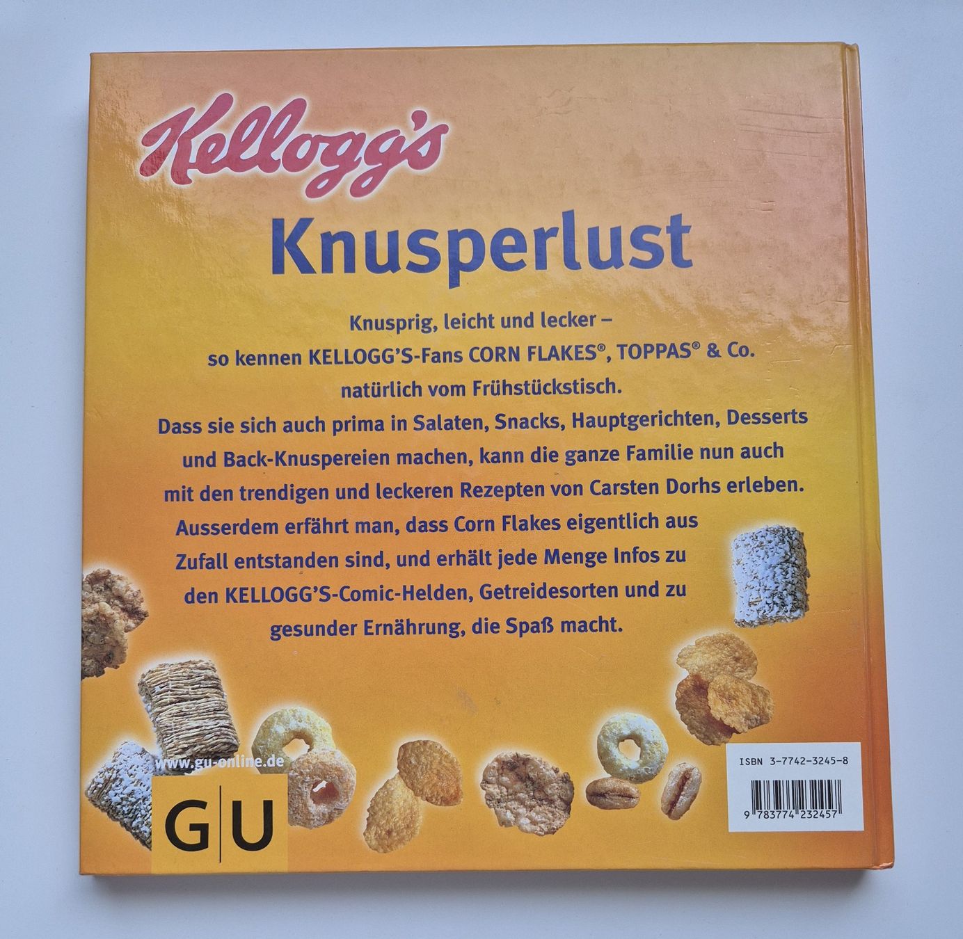 Bücher: KELLOGG'S - Koch - und Backbuch  KNUSPERLUST  //  GU – Neu (gemäss Beschreibung) aus Niederweningen von Obson 9