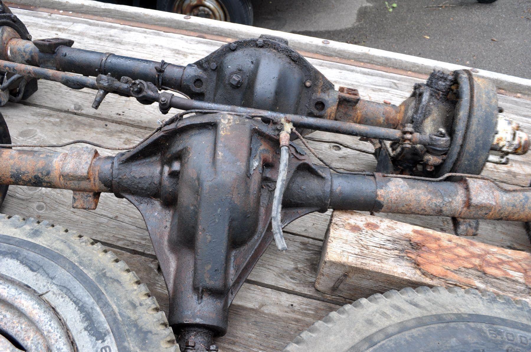 Jeep Tutti i ricambio: Jeep CJ 2A / 3A Hinterachse – Usato da Buchs ZH venduto da JPK7 1