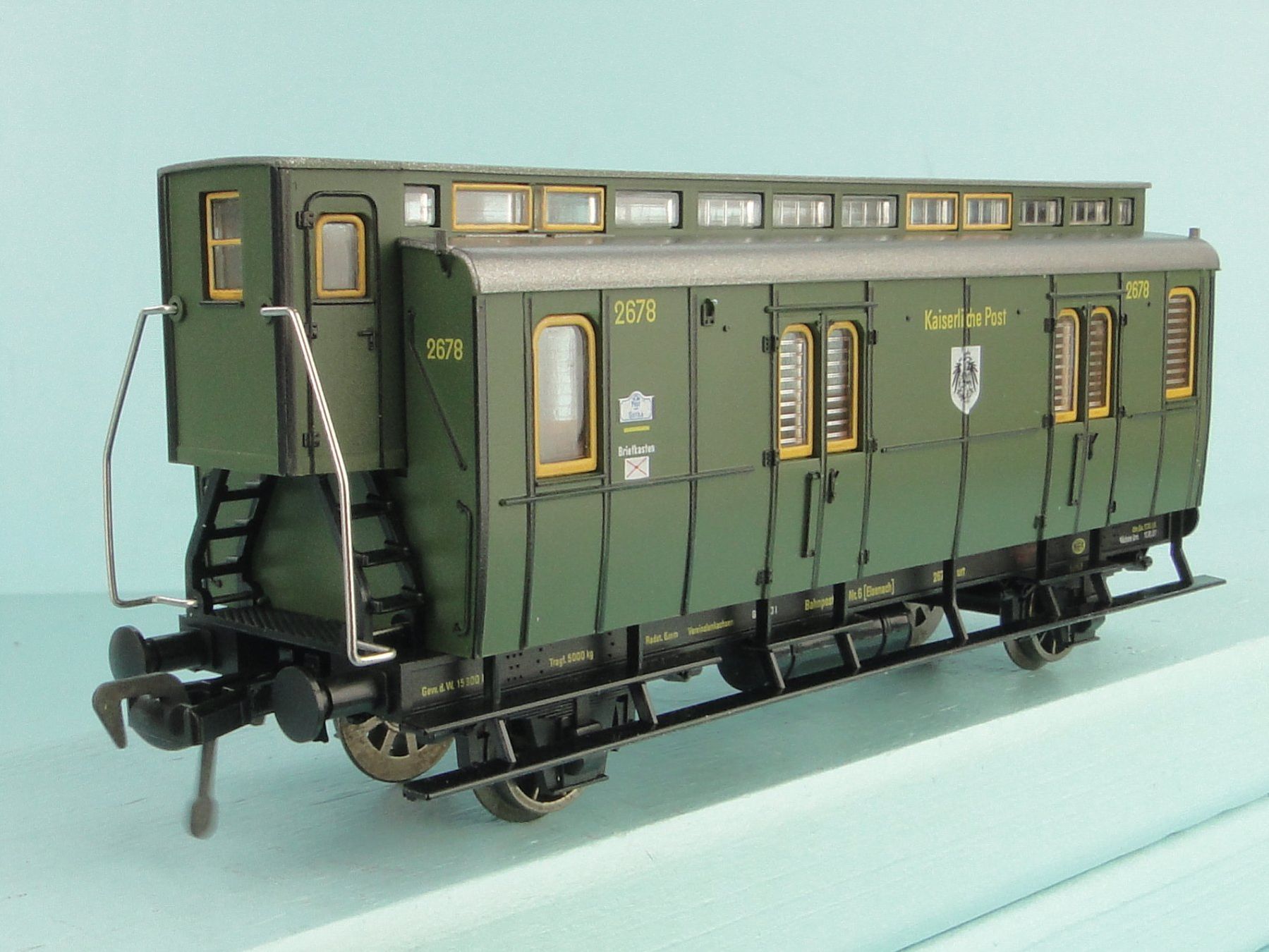 Fleischmann Modellini di ferrovie: Fleischmann 5811 Kaiserliche Post , NEU – Usato da Bülach venduto da cann11 3