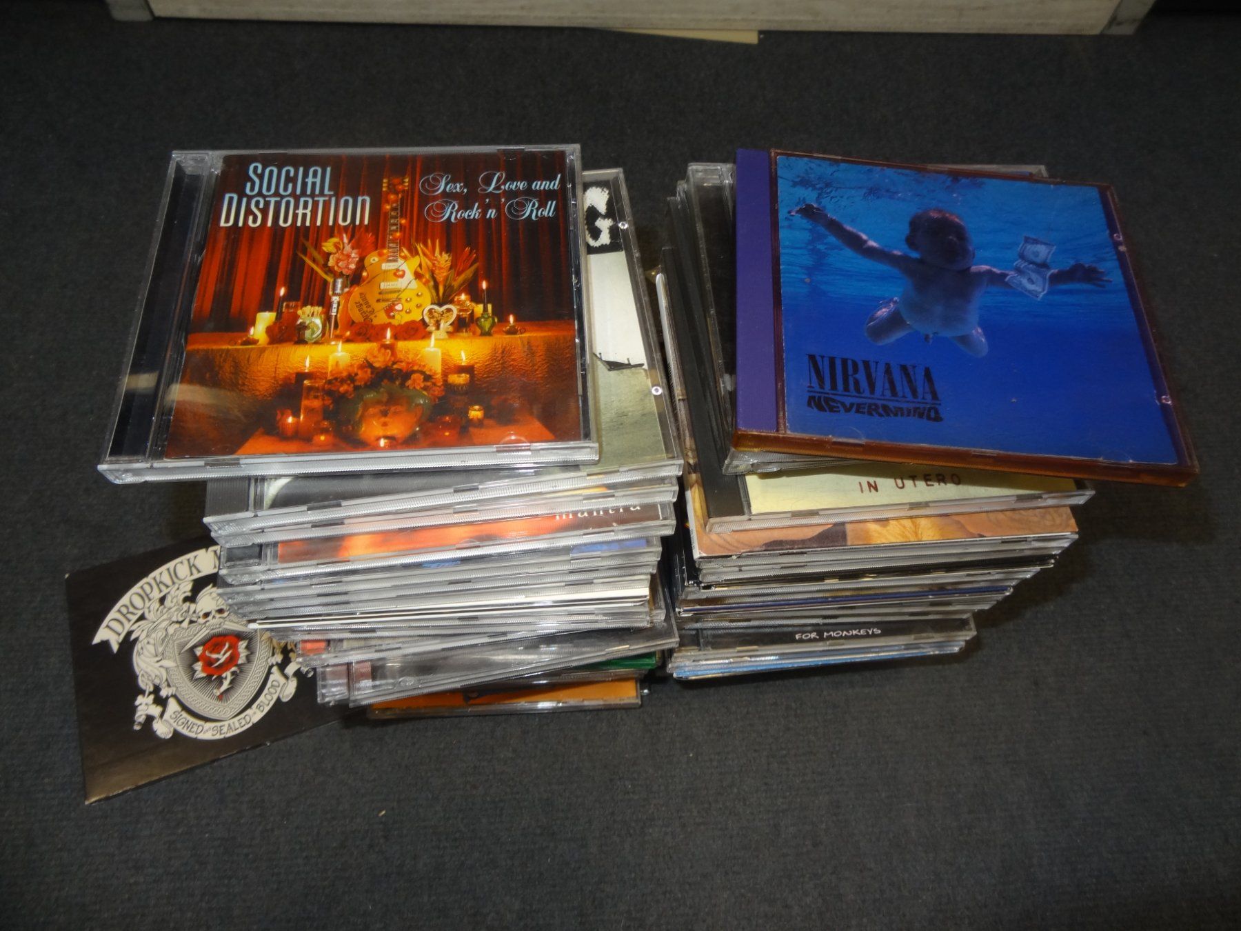 CDs: Punk Alternative -Nirvana etc.  über 50 stück – Gebraucht aus luzern von musicandart
