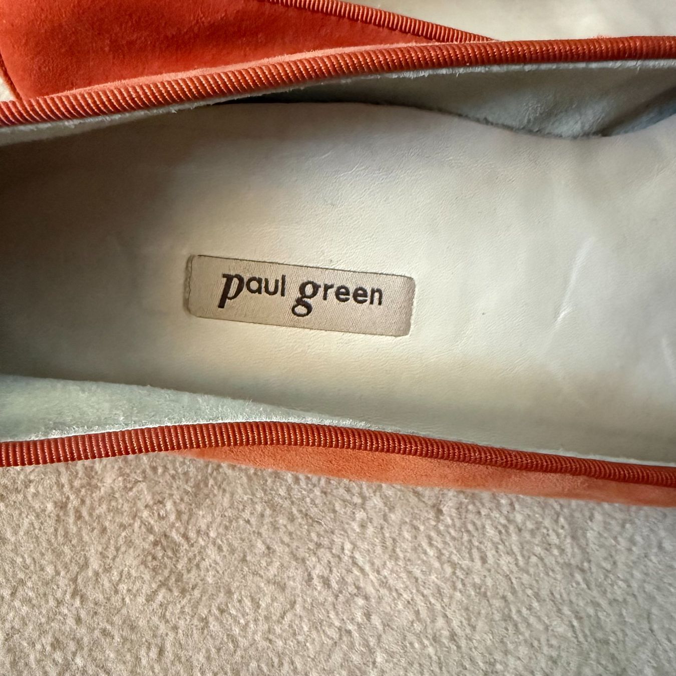 Paul Green Damenschuhe: Paul Green:, Slipper, Orange, Gr. 4/37 – Gebraucht aus Riedholz von han_fy6l 2