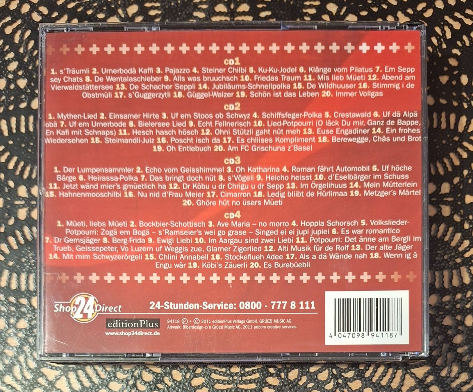 CD: Die grössten schweizer Jahrhundert Hits, CH Compilation 2011 – Usato da Schönenberg TG venduto da Gregolino76 1