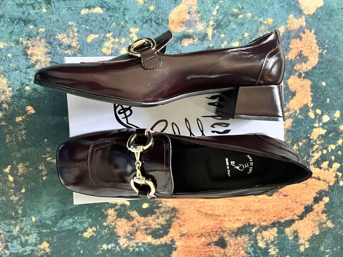Scarpe da donna: Elegante, Bordeaux Echtleder Loafer, – Nuovo e nell'imballaggio originale da Hochdorf venduto da Forestgreen 2