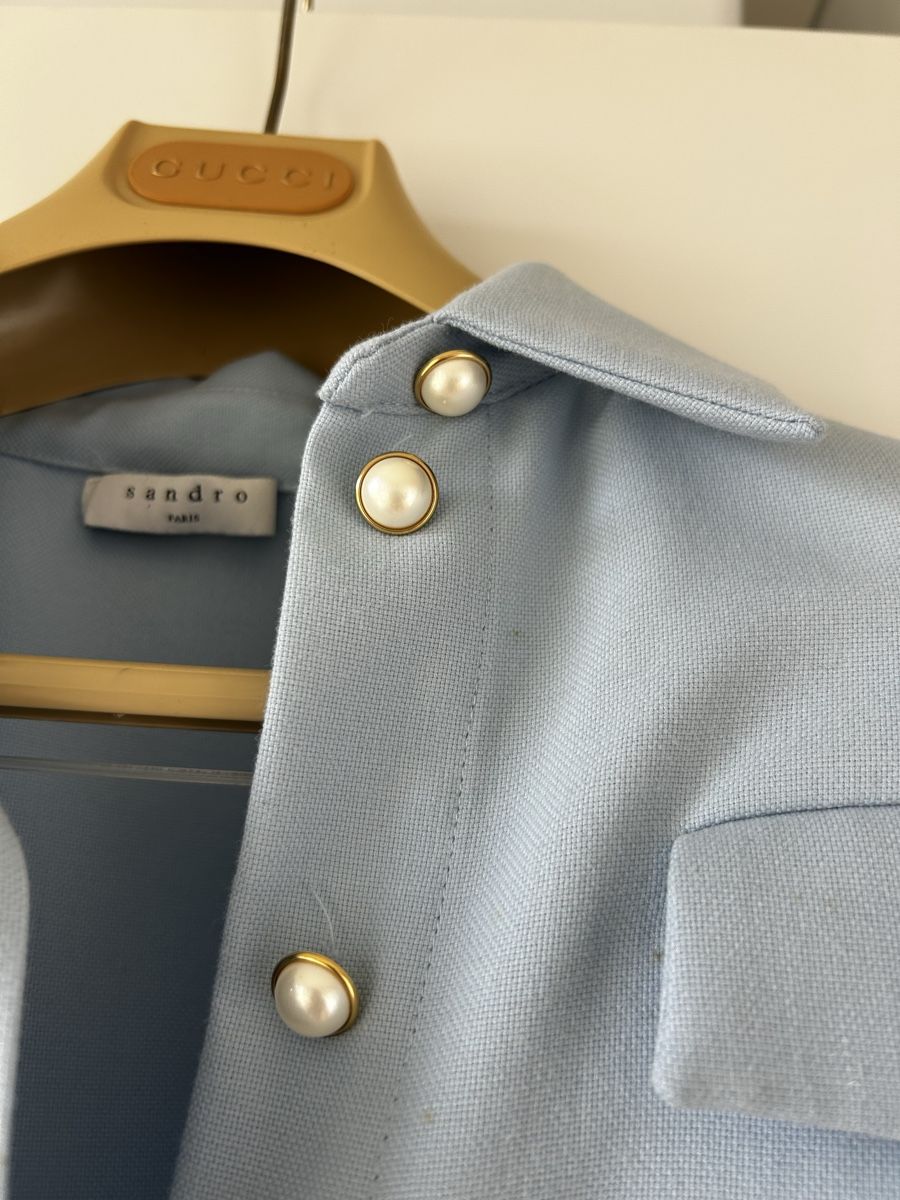 Sandro Vestiti: Sandro Cocktailkleid mit Perlenknöpfen 36  – Usato da Zürich venduto da cos_b629 1