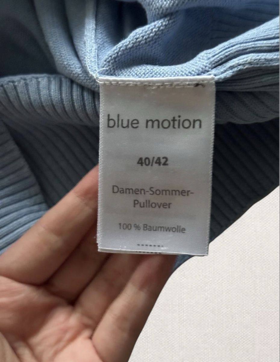 Maglioni & Felpe: Damen Pullover blue motion hellblau Grösse 40/42 Baumwolle – Nuovo (secondo la descrizione) da Wohlen AG venduto da jes_9c79 2
