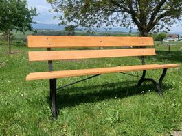 Banc de jardin en bois massif