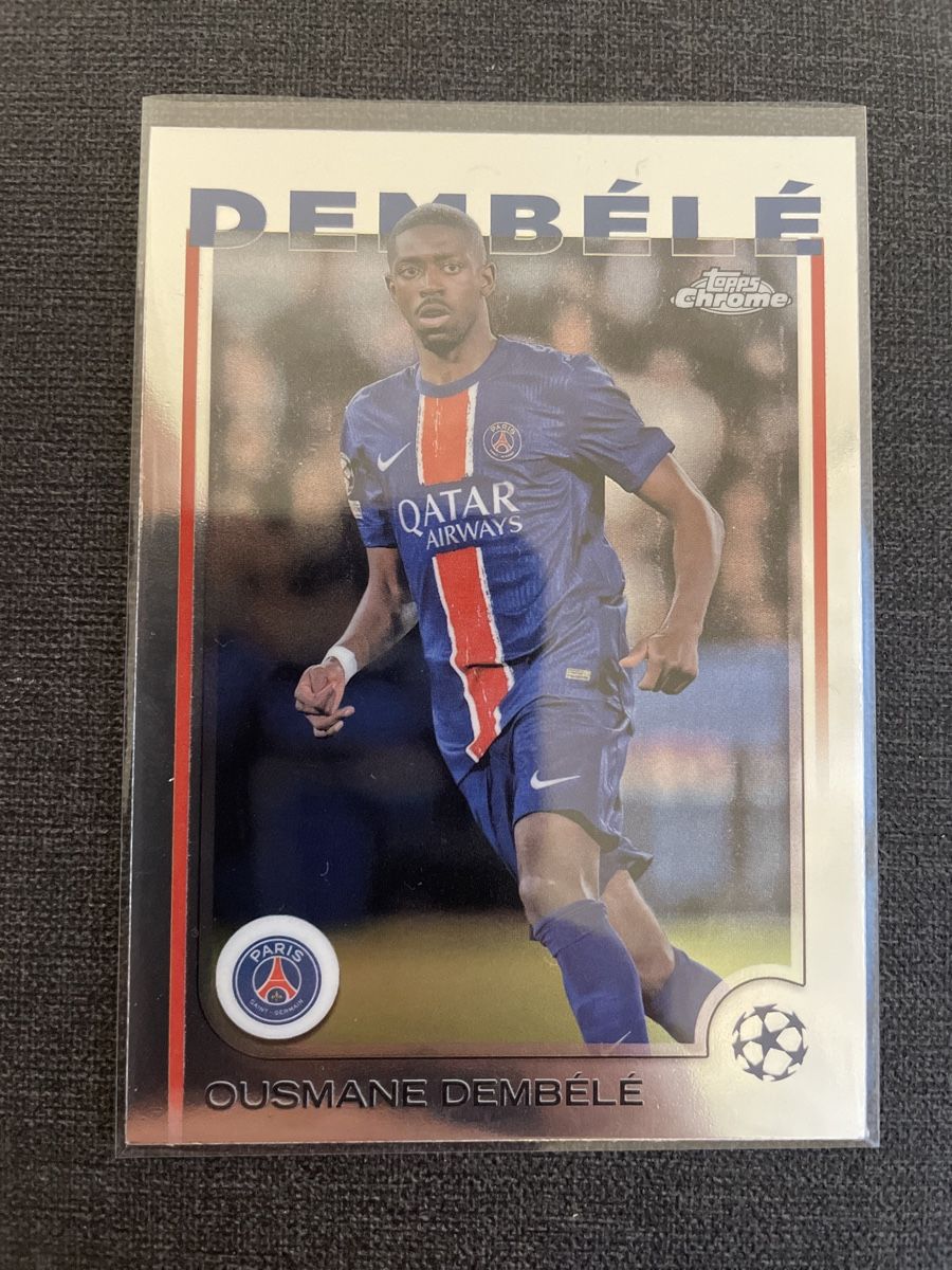 Topps Sammelbilder & Trading cards: Topps Chrome Ousmane Dembele Paris-Saint-Germain – Neu (gemäss Beschreibung) aus Burgdorf von Sports_Cards_3400