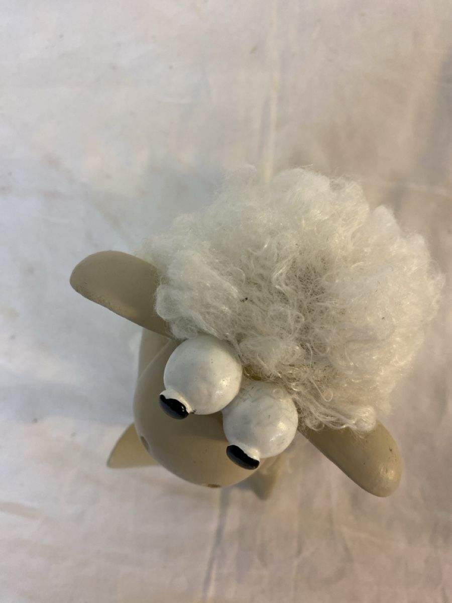 Tutte le decorazioni: Süsses Schaf Figur Deko Vintage – Usato da sursee venduto da trilli-tralli 8