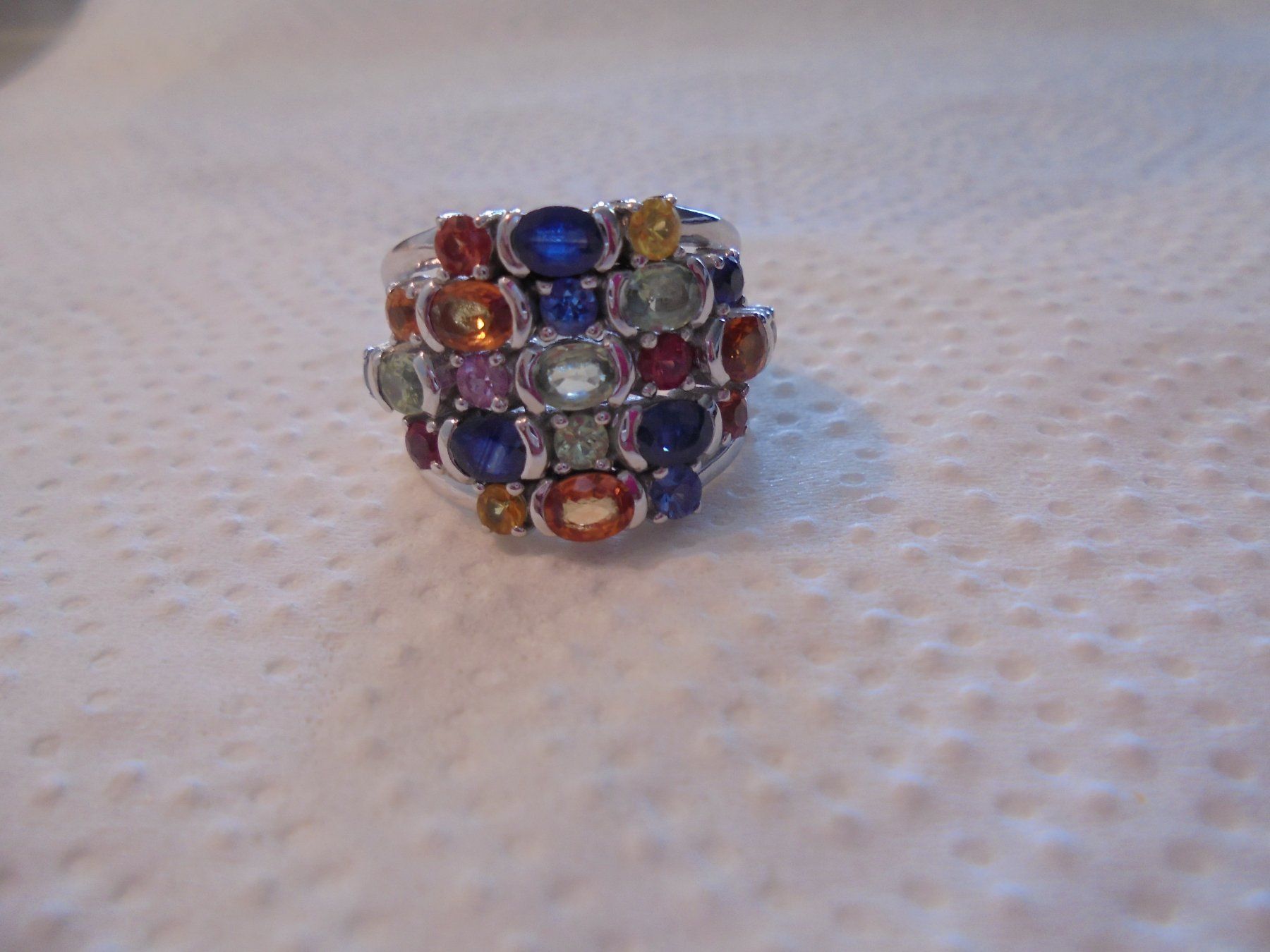 Anelli: Echtschmuck: Saphir-Silberring (53) – Nuovo (secondo la descrizione) da Zuchwil venduto da maumauchi 5