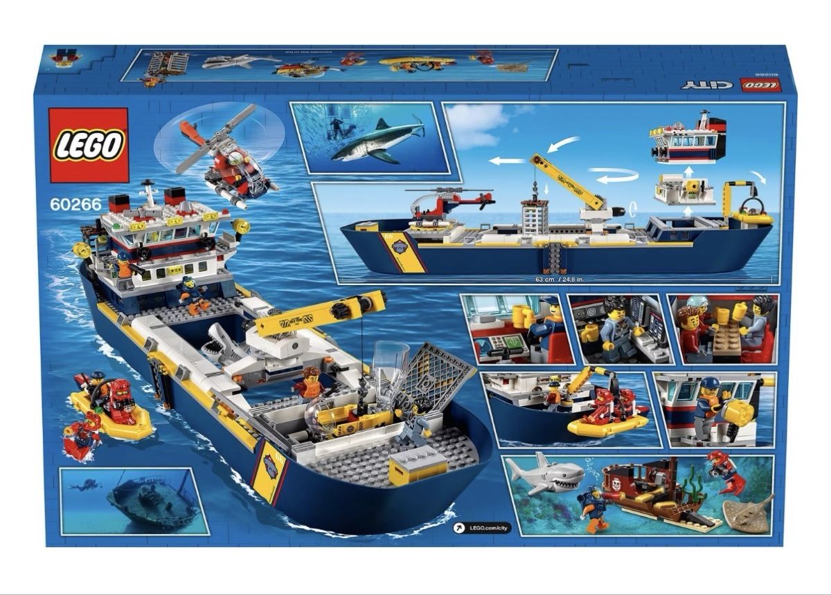 Lego Giocattoli: LEGO City - Meeresforschungsschiff – Usato da Kilchberg ZH venduto da blackseal 2