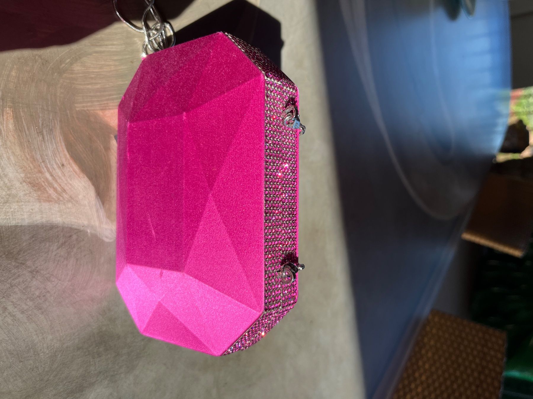 Swarovski Borse da donna: Swarovski pink Satin – Usato da Saanen venduto da SoniaMichaela 5