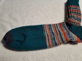 Handgestrickte Socken Grösse 46 /47