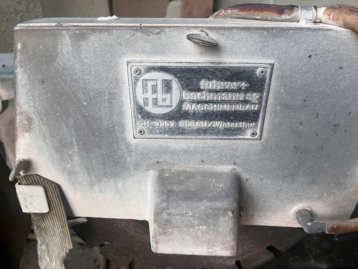 Alle Maschinen: Fuhrer+Bachmann Nassfräse für Steinplatten – Gebraucht aus Heimberg von tudi02 3