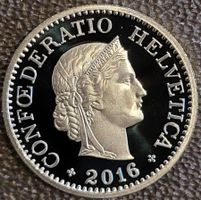 10 Rappen 2016 pp / aus Münzsatz / in einer Münzkapsel