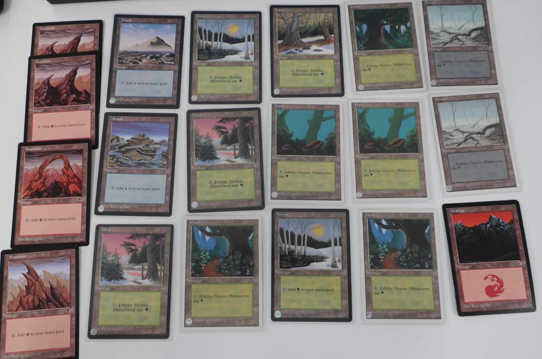 Giochi: Magic Sammlung verschiedene Arten von Ländern – Usato da Volketswil venduto da brockipfannenstil 3
