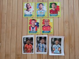 Panini Sticker Set WM 2026 Superstars MESSI, RONALDO, YAMAL