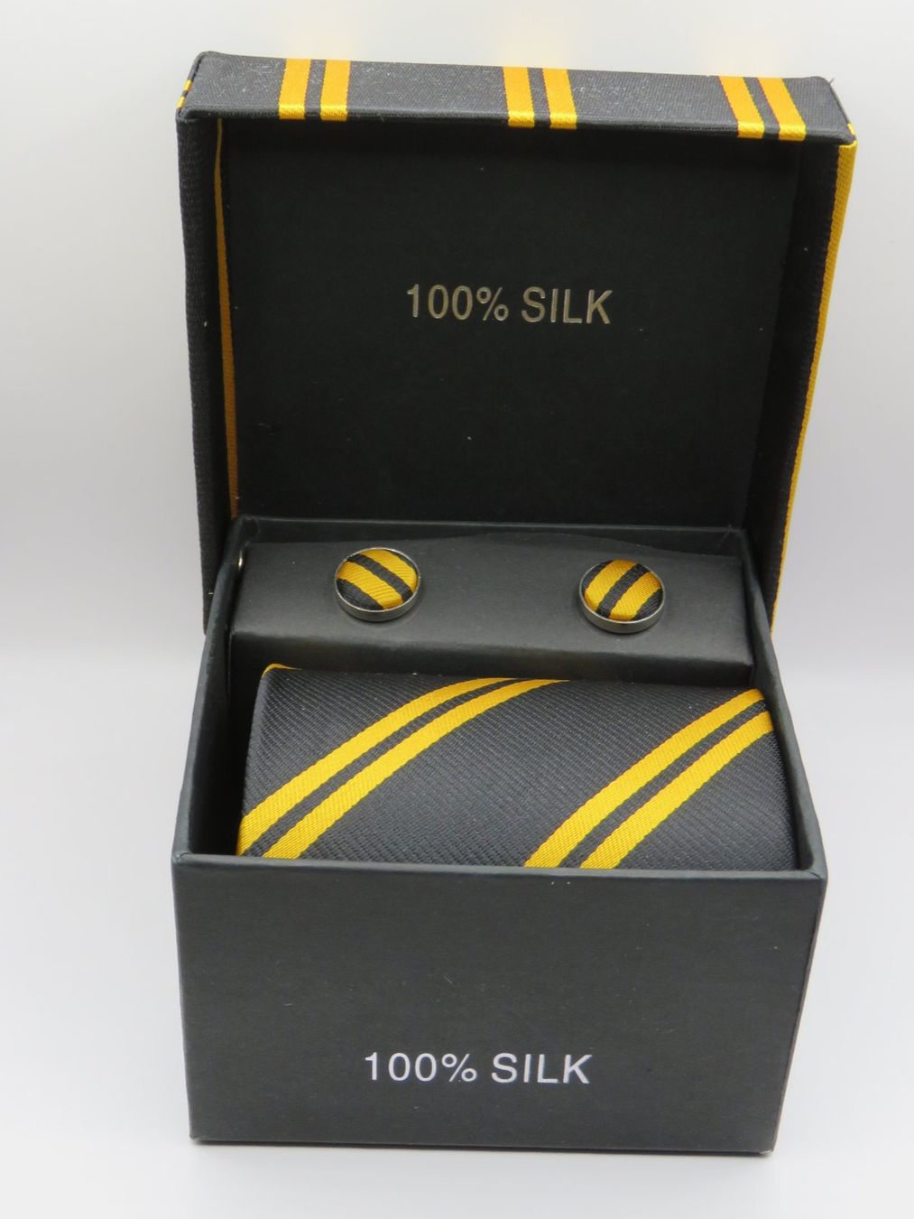 Cravatte: KRAWATTEN Set - 100% Silk - Neu in Box - Liquidation – Nuovo (secondo la descrizione) da Grenchen venduto da Yamahwildstar16 1