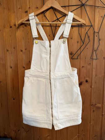 Stradivarius Jeanskleid Weiss Gr. 38 – Sommerkleid