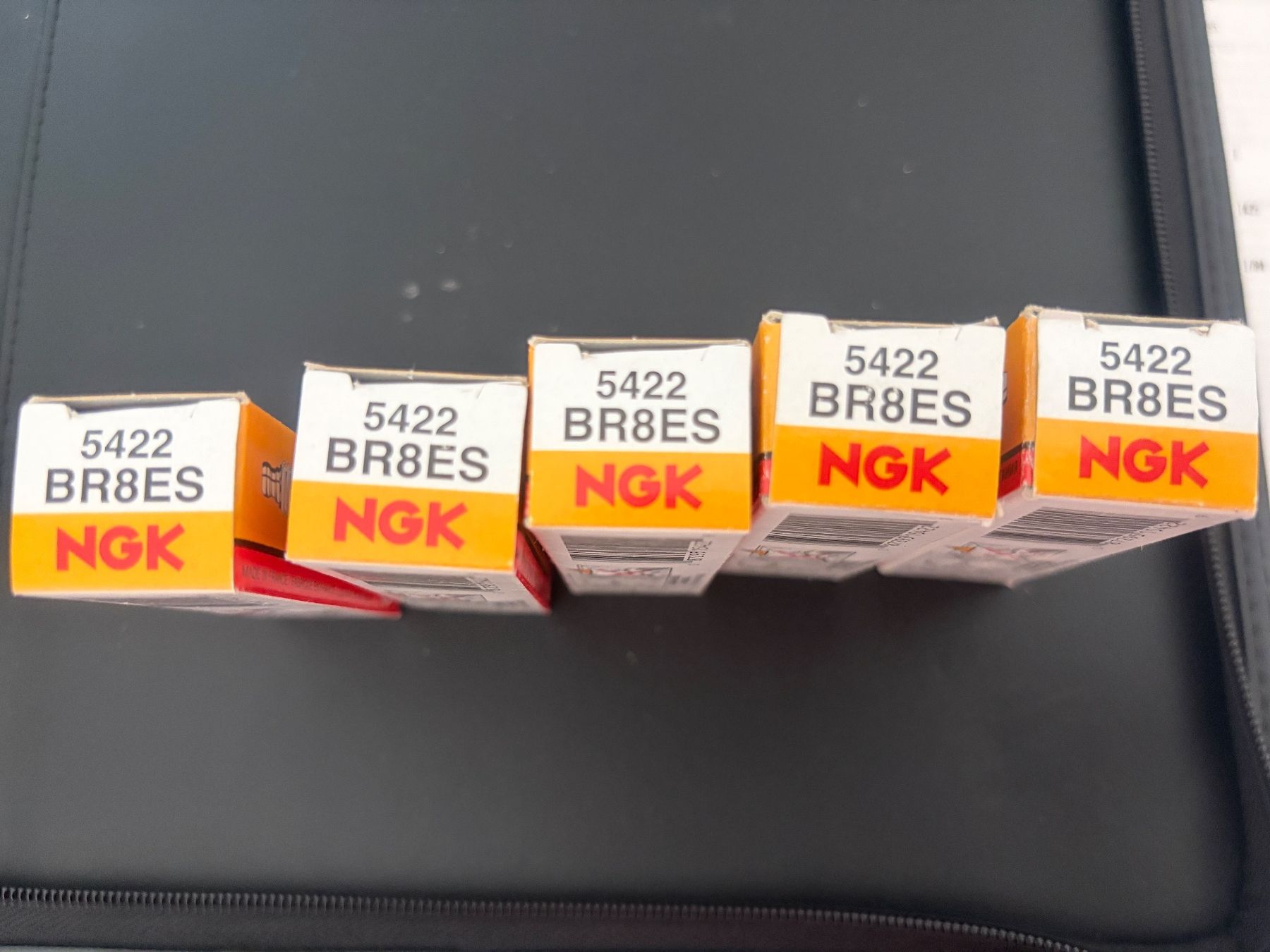 NGK Tutti i ricambio per moto: 5 bougies NGK BR8ES – Nuovo e nell'imballaggio originale da Sierre venduto da porsche930turbo
