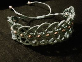 raffiniertes Makramee Armband handgemacht