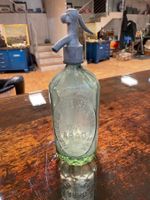 Syphonflasche aus Klarglas 1945