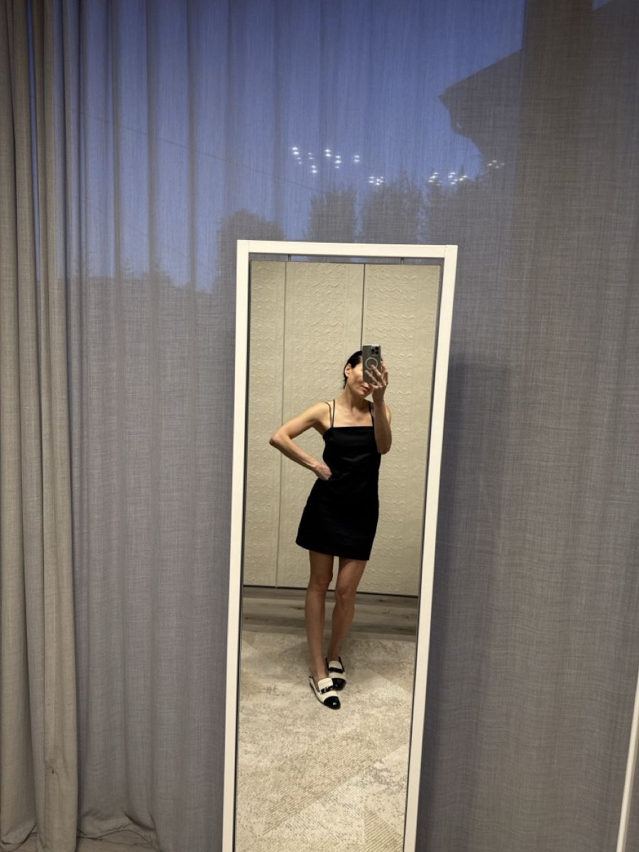 Vestiti: Black Mini Dress in linen 36 – Usato da Biel/Bienne venduto da TanyaM02 7