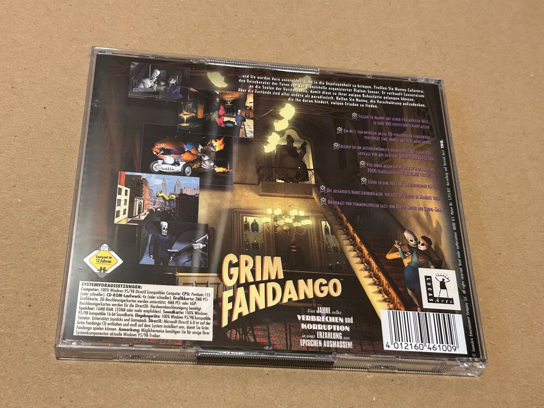 Giochi: Grim Fandango (PC, 2 CD) – Usato da Biasca venduto da BagOfTruth 1