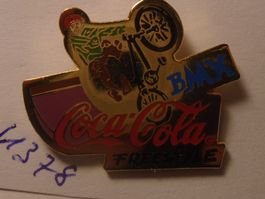 1 Coca-Cola BMX Freestyle Pin (U378)