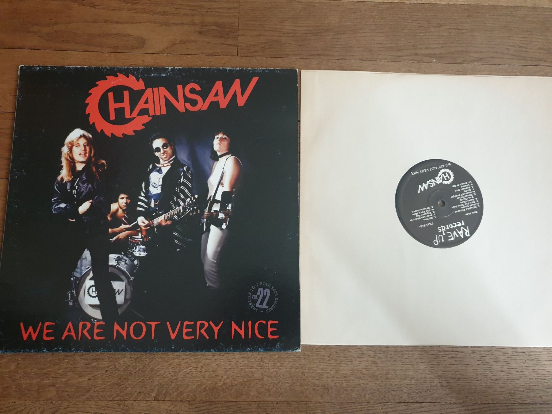 Dischi in vinile: Chainsaw We Are Not Very Nice – Usato da zürich venduto da ultraviolet