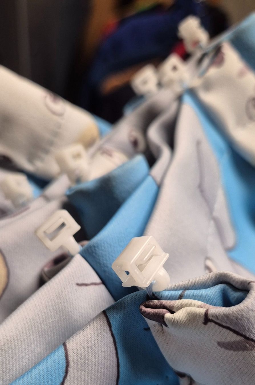 Tende: Vorhang Kinderzimmer blau – Usato da Auenstein venduto da stamsi 5