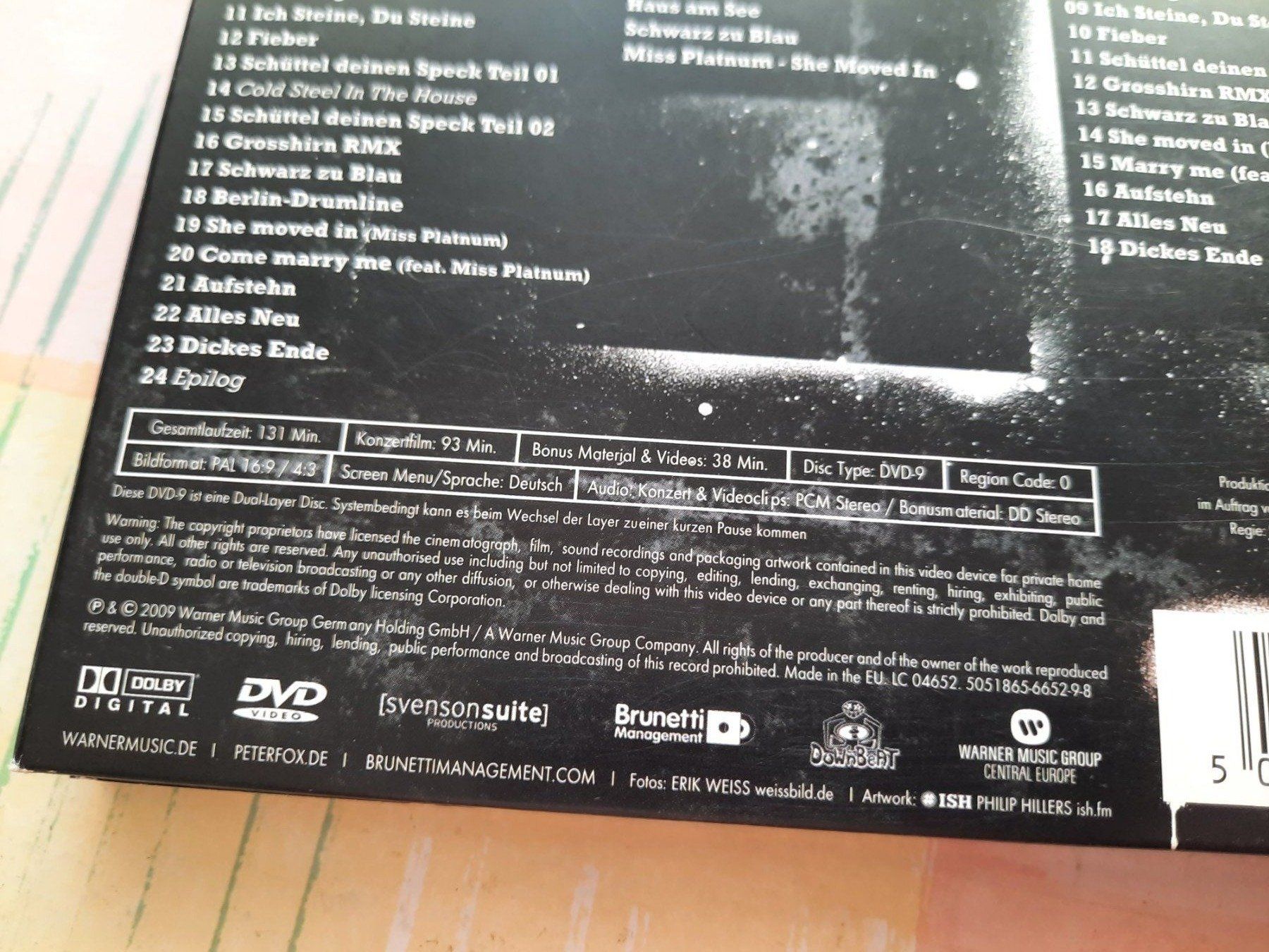 CDs: CD DVD Peter Fox & Cold Steel - Live aus Berlin – Gebraucht aus Pully von bro_n52j 5