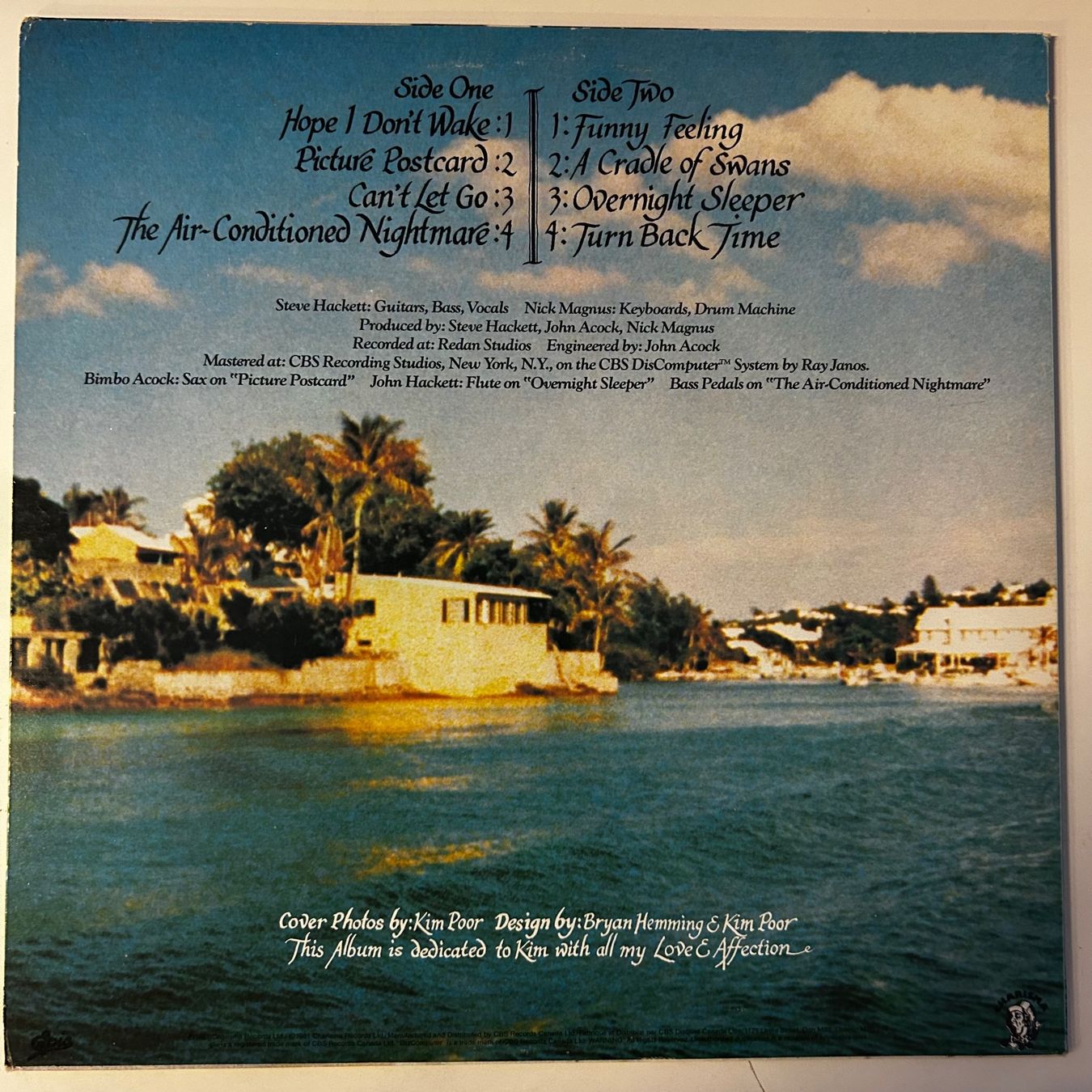 Schallplatten: Steve Hackett - Cured (1981) Vinyl Schallplatte – Gebraucht aus Aesch BL von BernisFlomi 1