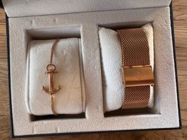 Paul Hewitt Set Uhr Armband Rosegold Damen neu