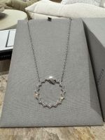 DIAMANTEN WEISSGOLD HALSKETTE CASPITA GENEVE
