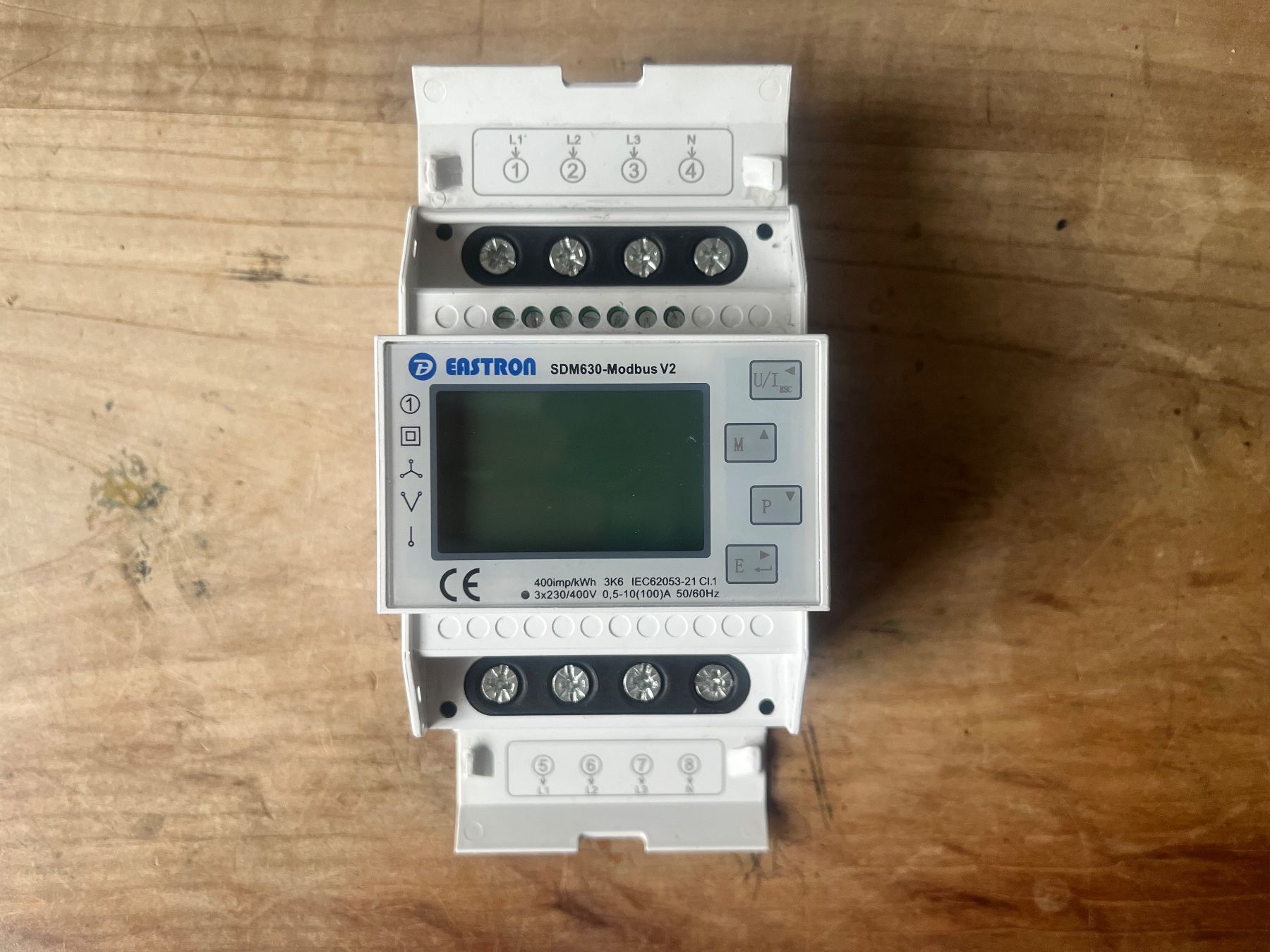 Misurare: Eastron SDM630-Modbus V2. Smartmeter – Usato da Burgdorf venduto da A006972