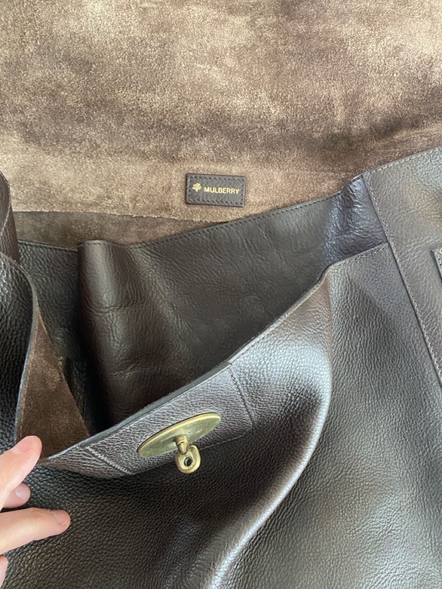 Mulberry Borse: Mulberry Chocolate Brown Leather Shoulder Bag – Nuovo (secondo la descrizione) da Reinach BL venduto da stutkir 4
