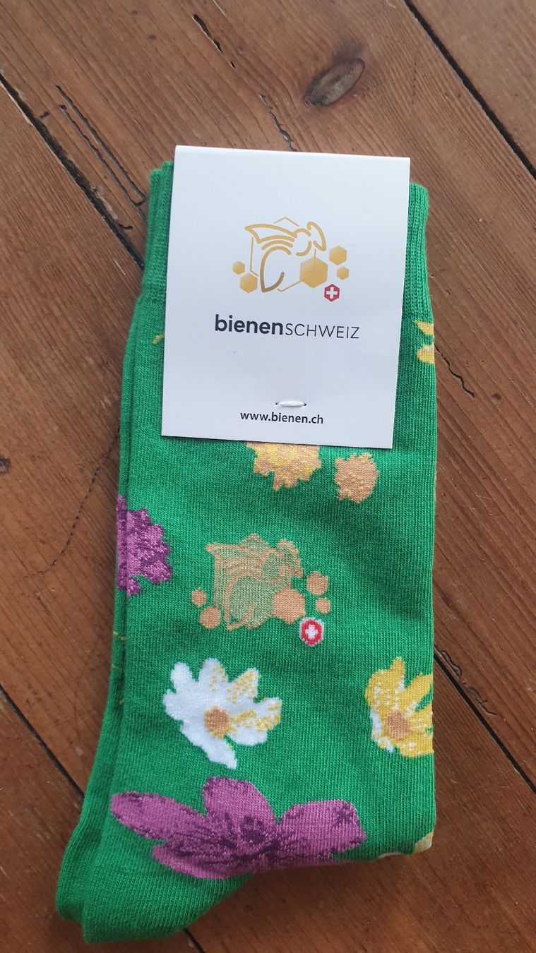 Calze: Bienen Socken – Nuovo e nell'imballaggio originale da Gränichen venduto da mic_x2zf