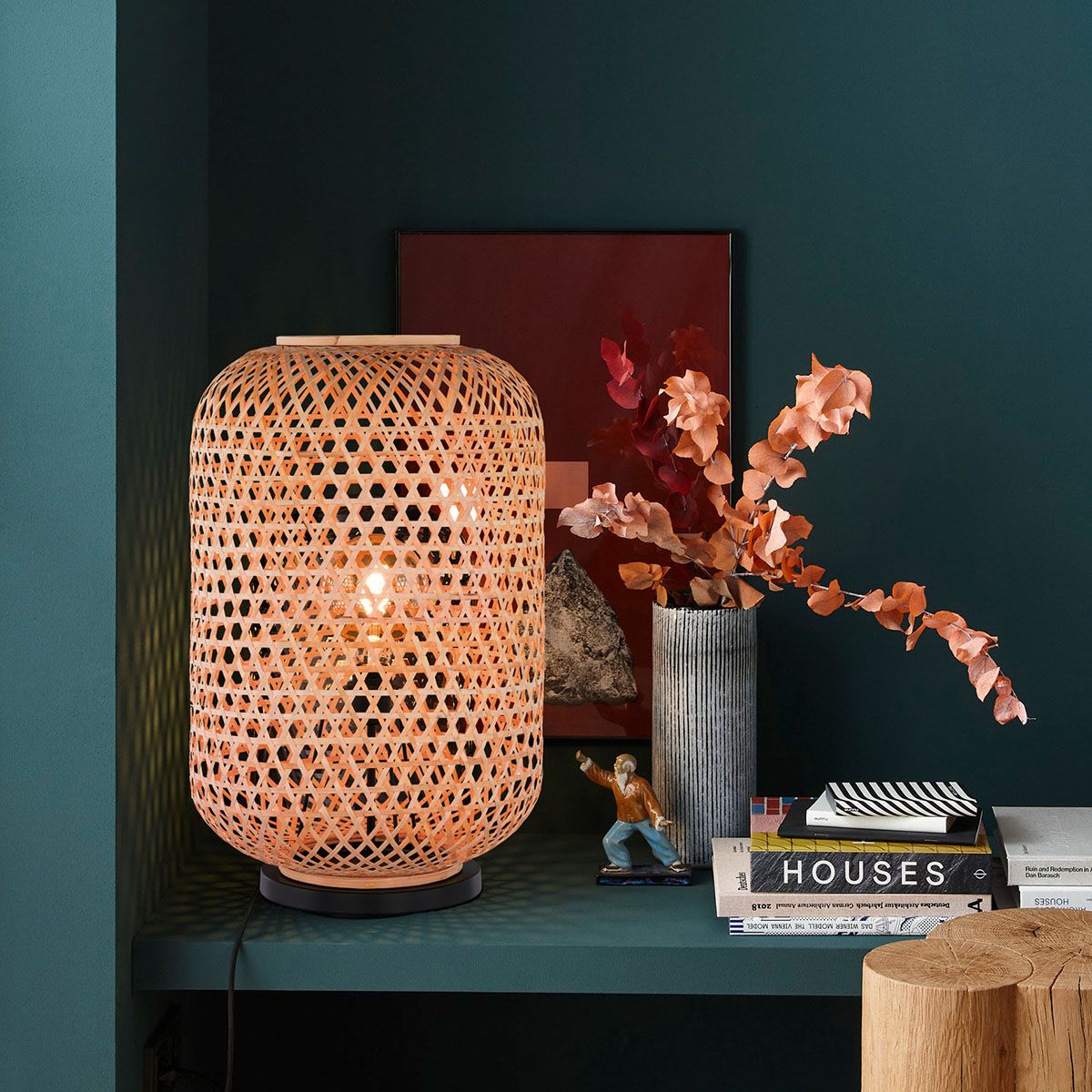 Lampade: Stehleuchte, Bambus, 63 cm Höhe – Nuovo (secondo la descrizione) da Kreuzlingen venduto da Smart-Light 1