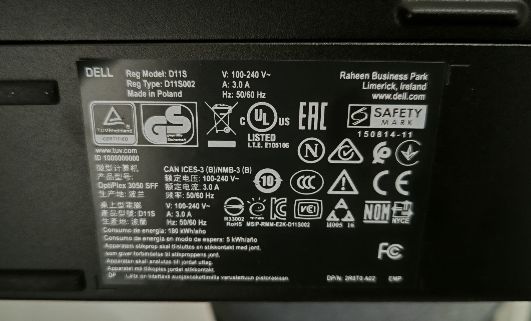 Dell PCs: DELL OptiPlex 3050 – Gebraucht aus Bützberg von  9