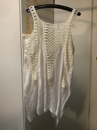 Strandtunika helles beige, 44/46
